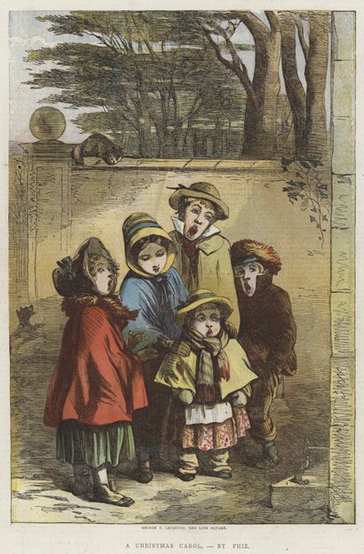 A Christmas Carol by Hablot Knight Browne